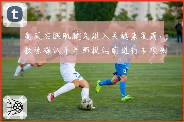 高芙右腕肌腱炎进入关键康复周,教练确认辛辛那提站前进行专项测试